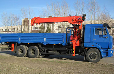Камаз с манипулятором (10 тонн)